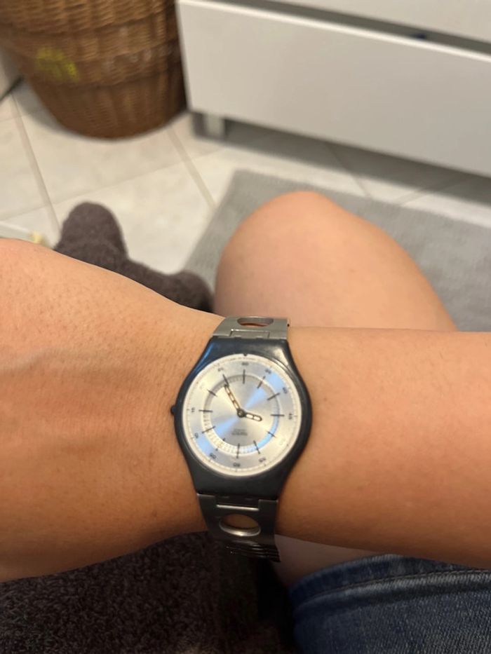 Montre collector swatch skin 1999 unisexe - photo numéro 11