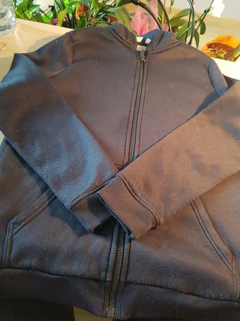 Gilet veste zippé à capuche garçon Tex