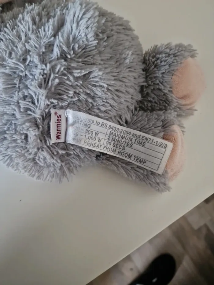 Bouillotte éléphant warnies - photo numéro 5