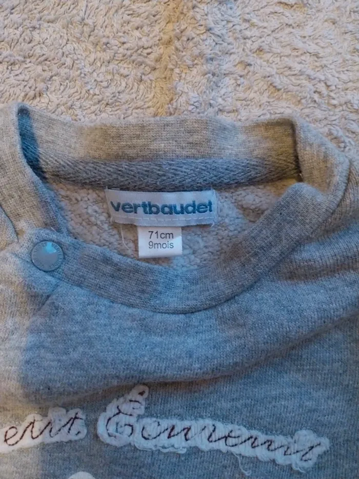 Sweat garçon verbaudet - photo numéro 4