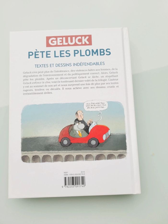 BD Geluck Pète les plombs, cette fois, il va trop loin, editions Casterman - photo numéro 2