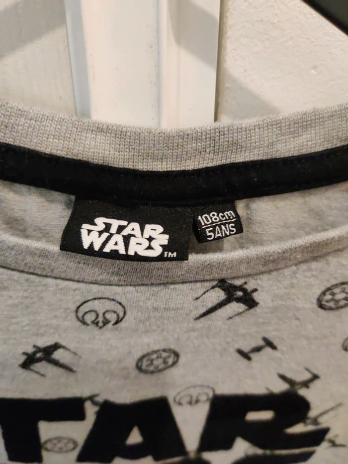 Tee shirt manches longues 5 ans Star Wars - photo numéro 3