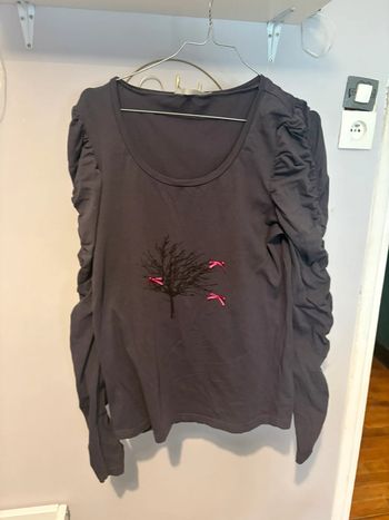 T shirt longue manche femme