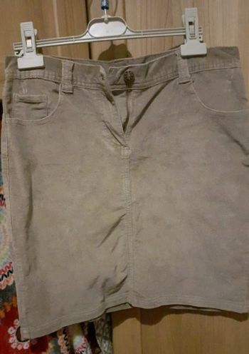 Jupe velours In extenso T.38