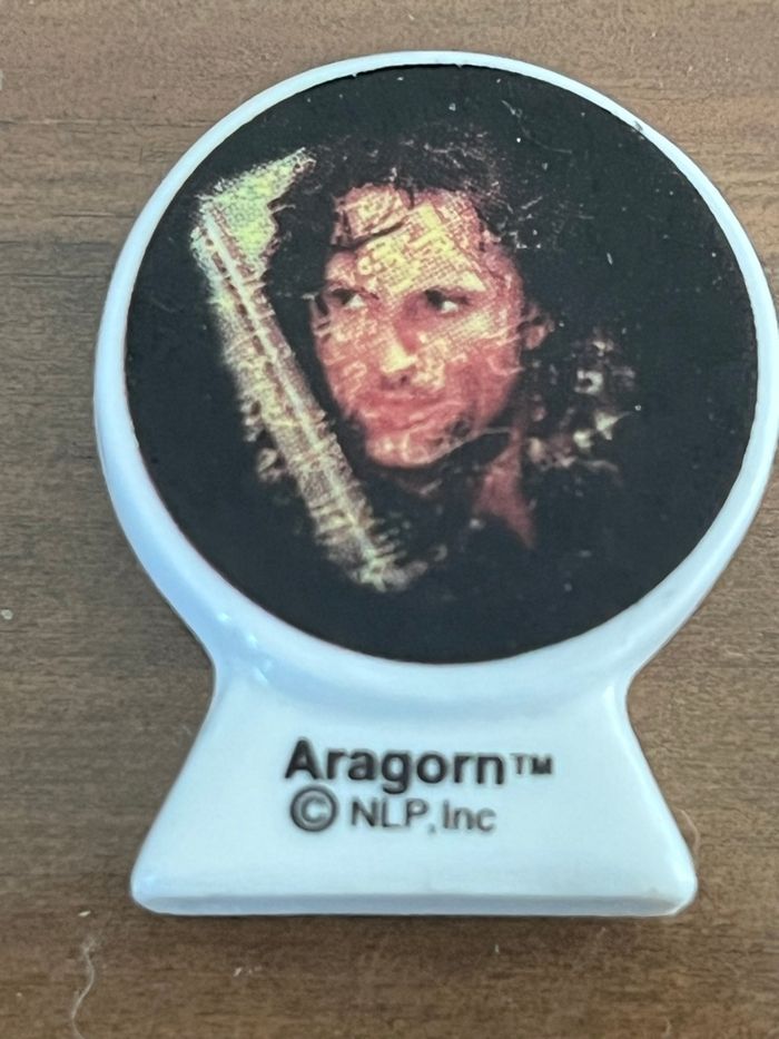 Fève Le Seigneur des Anneaux Aragorn 2003