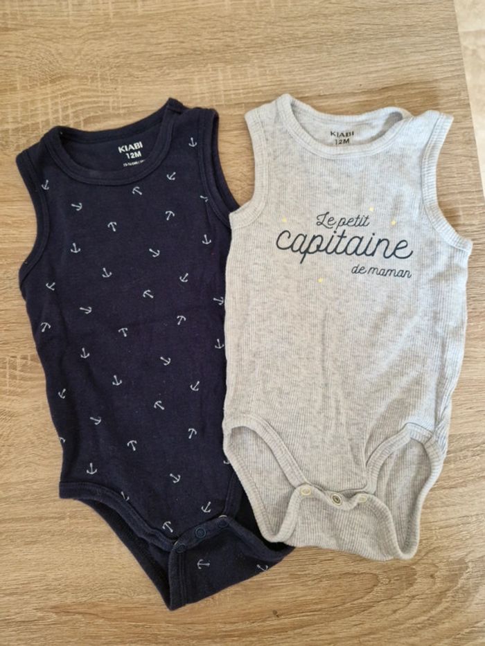 Bodies sans manches 12M