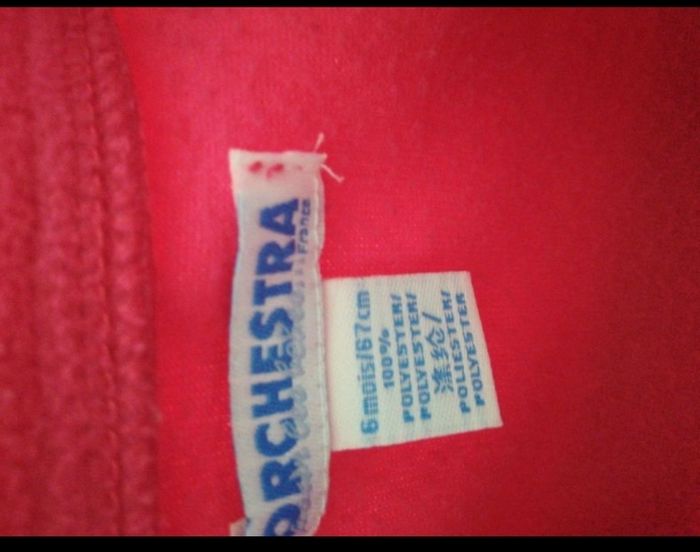 Gilet fille 6 mois ORCHESTRA - photo numéro 3