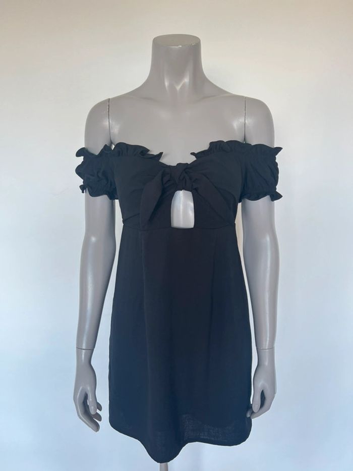 Petite robe noire bustier – Urban Outfitters