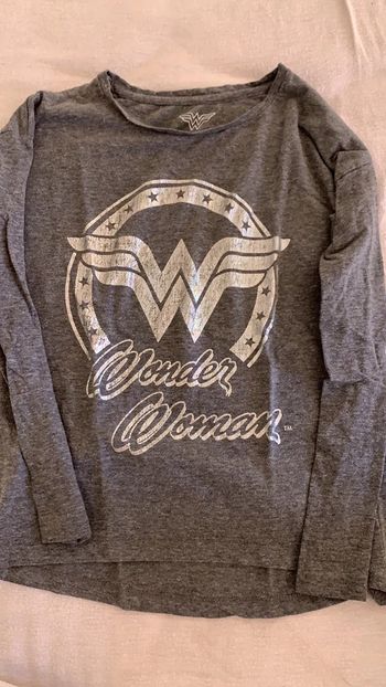Tee shirt manche longue wonder woman