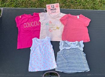 Lot de 5 t-shirts