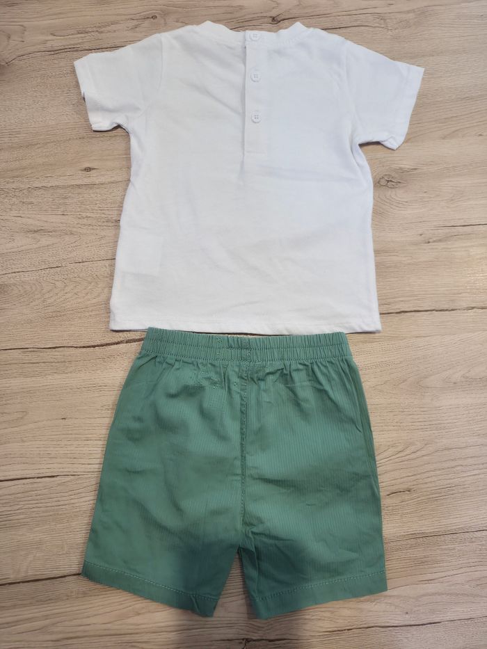 Ensemble short et tee-shirt, Plus, 18 mois - photo numéro 2