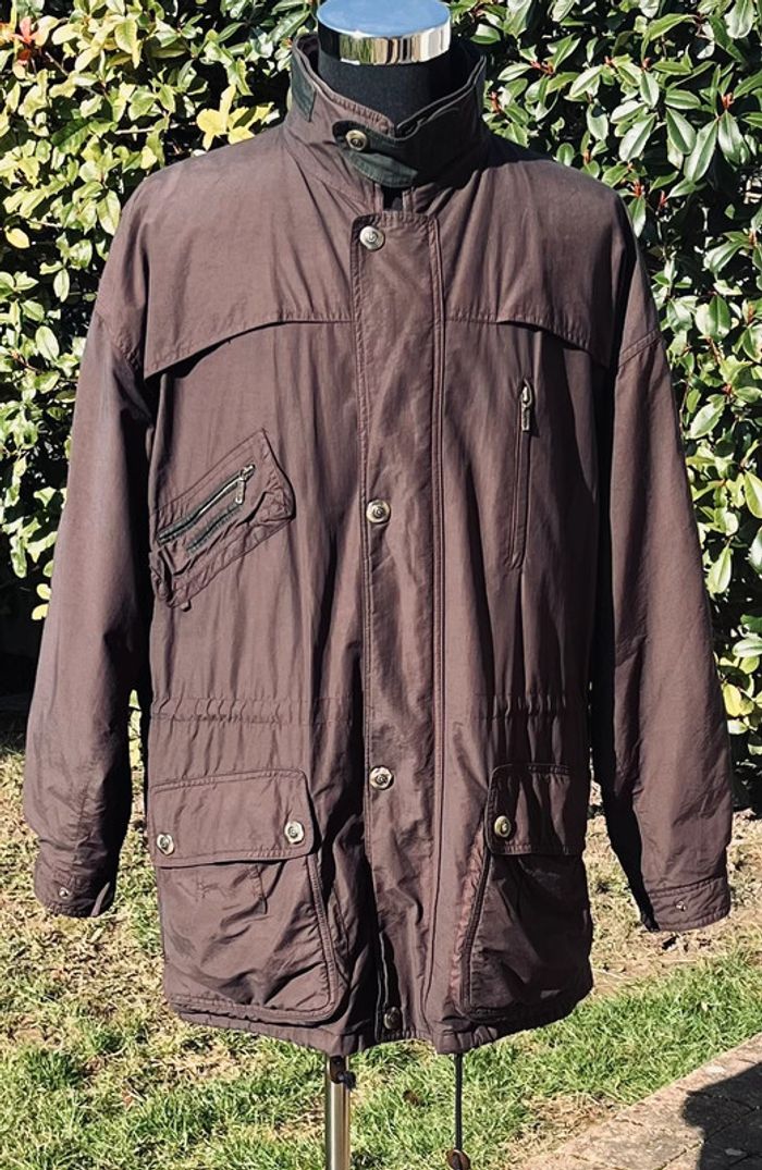 Manteau/Parkas avec doublure amovible marron Bugatti pour homme, taille L