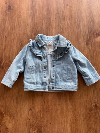 Veste Jeans bleu ciel Creeks 6 mois 68cm Cotton polyester