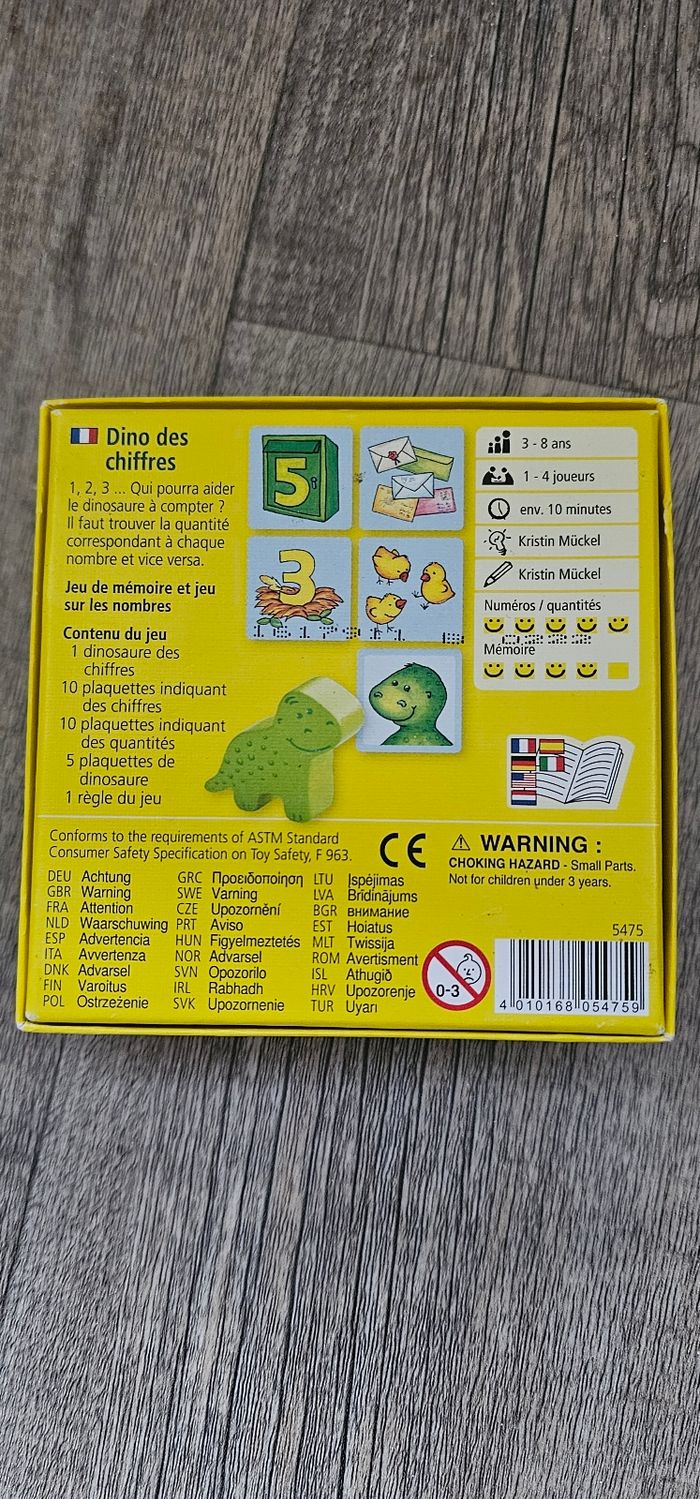 Dino des chiffres - photo numéro 2