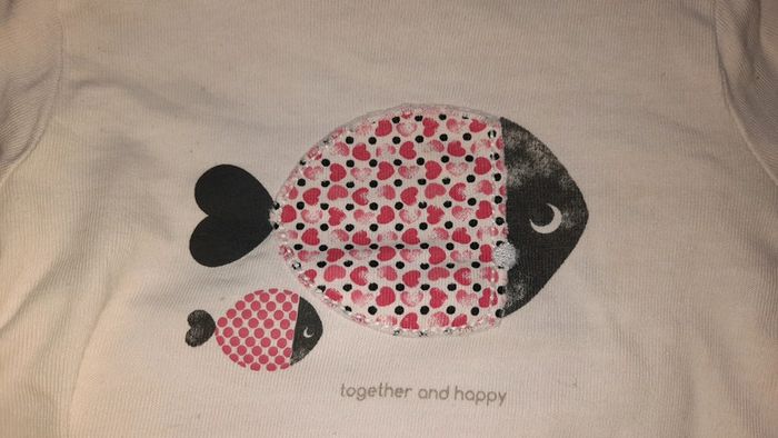 Ensemble obaidi legging + t shirt poisson - photo numéro 2