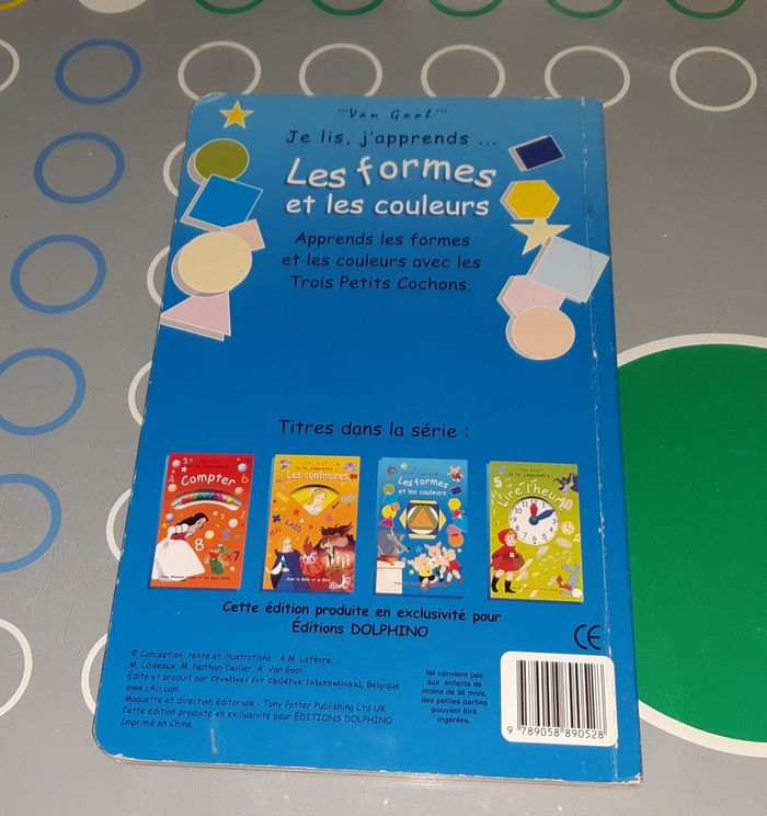 Livre je lis, j'apprends les formes et les couleurs - photo numéro 2