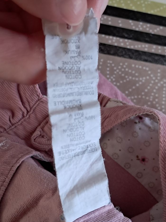 Salopette fille 9 mois. 71 cm - photo numéro 5