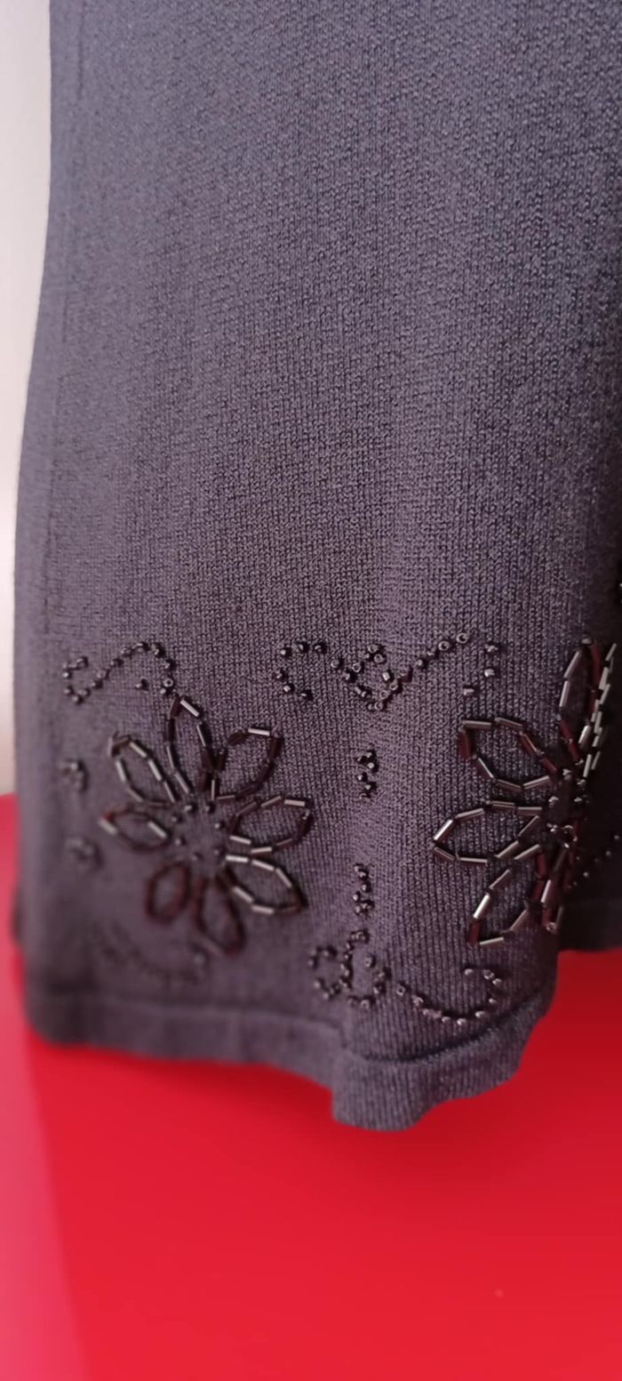 Haut Top T-shirt noir manches 3/4 "M&S mode" Taille EUR M 40/42 - photo numéro 6