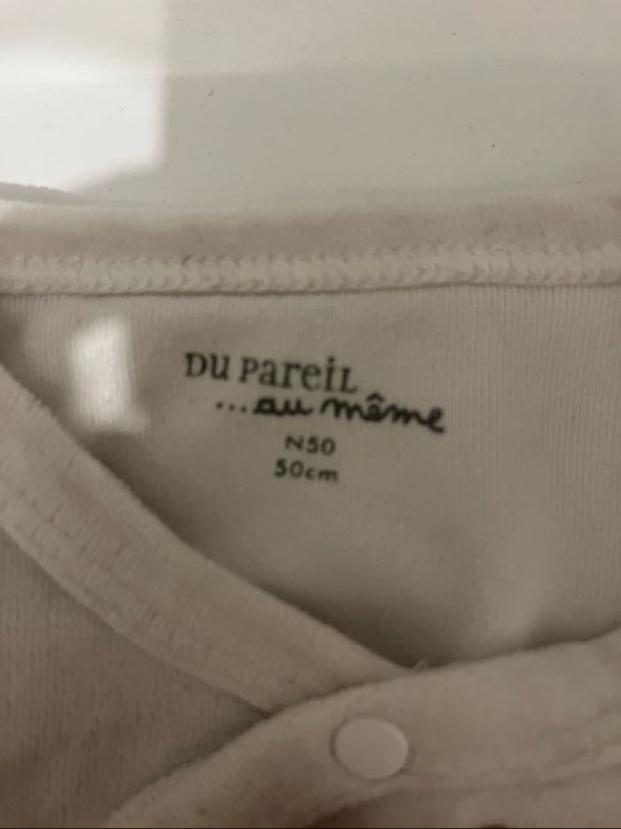Pyjama naissance du pareil au même - photo numéro 4