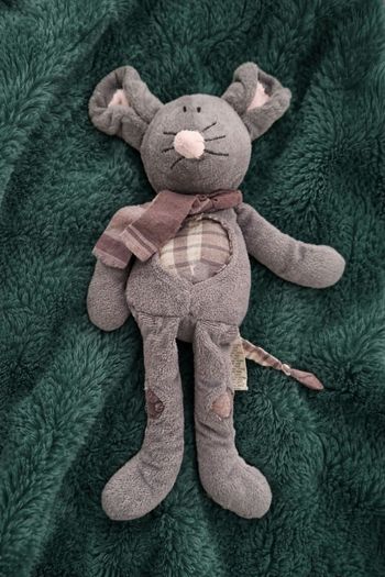 Doudou Peluche Souris Verbaudet 