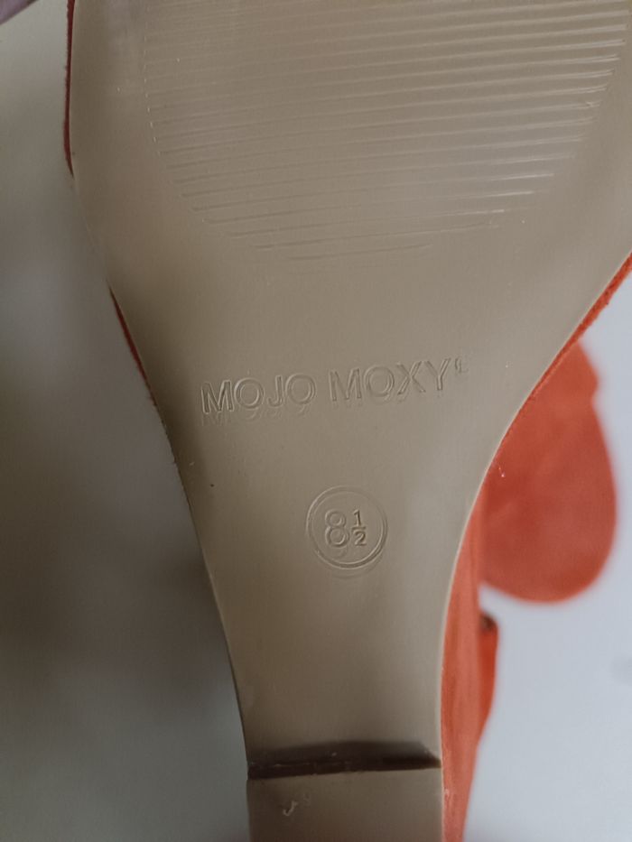 Sandales à talons corail Mojo Moxy taille 39,5 - photo numéro 9