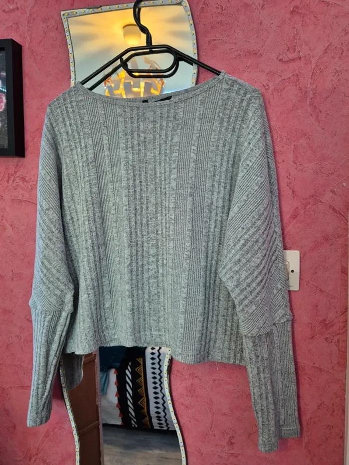 Pull gris Shein
