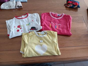 Lot de 3 pyjamas été coton 18 mois