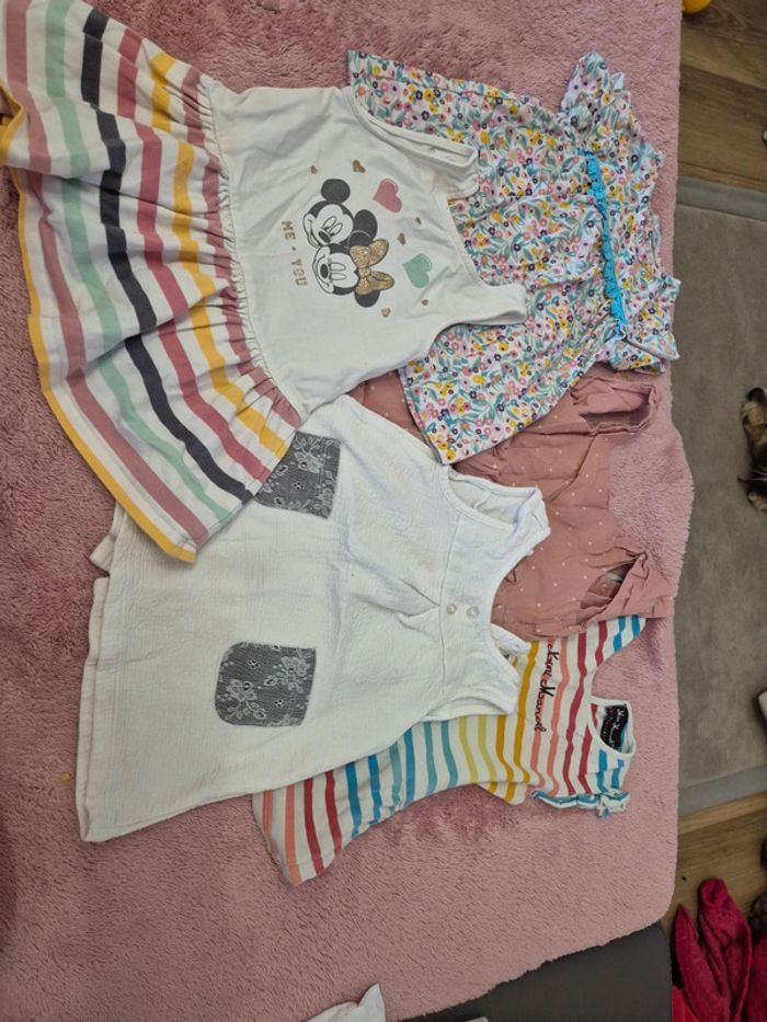 Lot robes 12/18mois