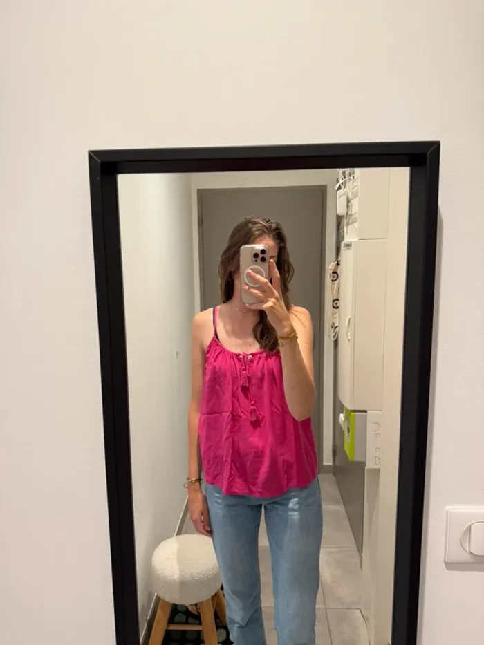 Blouse bonobo fushia
