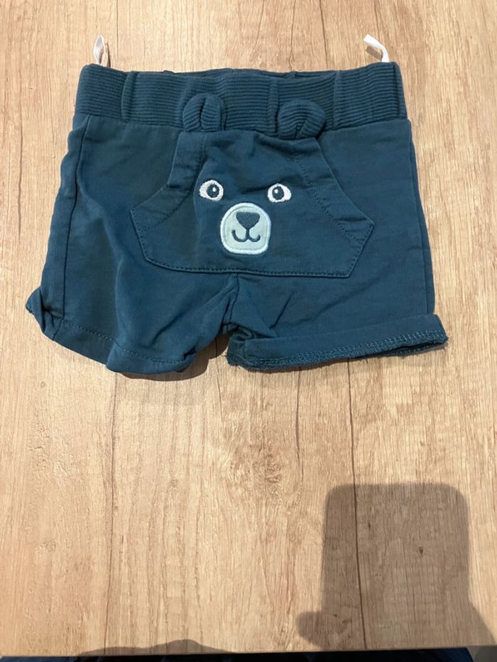 Short 3-6 mois garçon