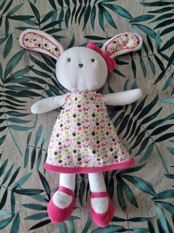 Peluche lapin orchestra 28 cm