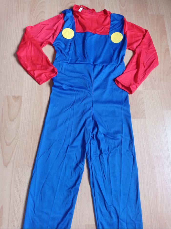 Déguisement combinaison Mario et accessoires 5-6ans - photo numéro 6