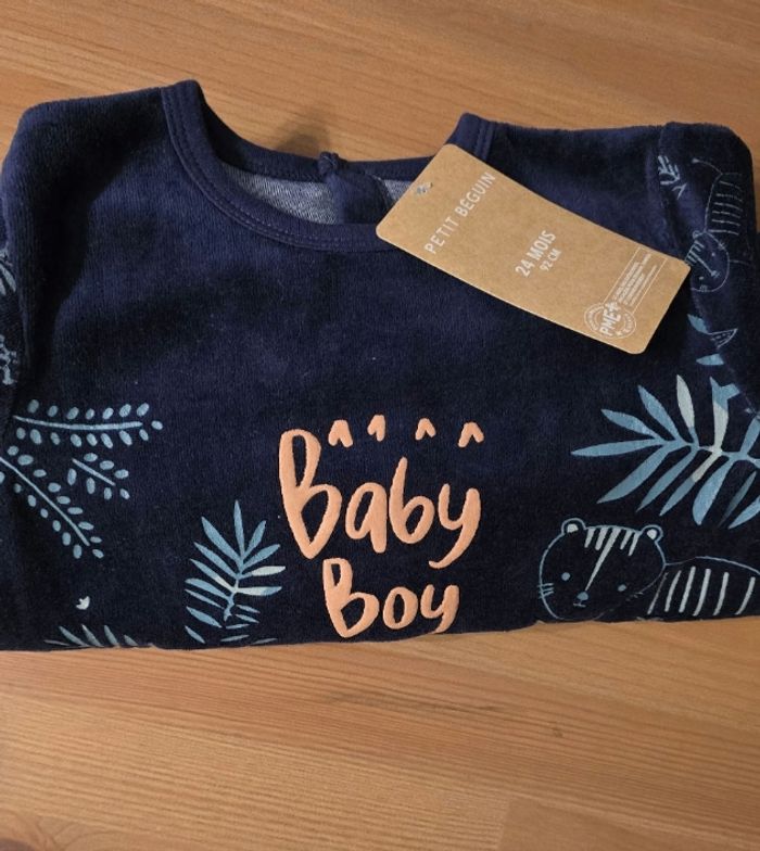 (Neuf non porté) 🏷💙🥰 superbe pyjama 24mois Garçon 🥰💙