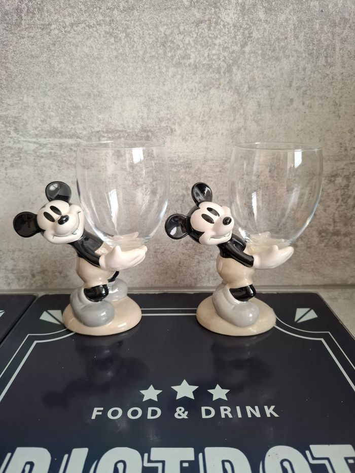 Verres à pied Mickey