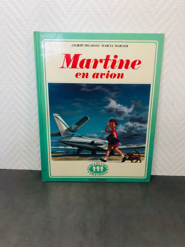 Martine en avion