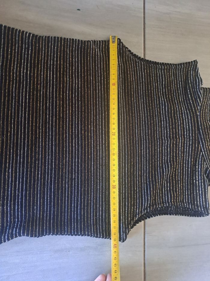 Top léger brillant à col roulé Lili Mercredi sans taille - photo numéro 9