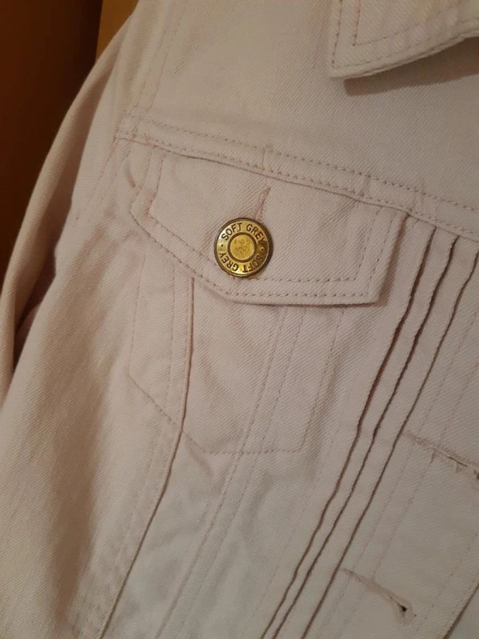 Veste rose poudré La Redoute - taille 34 - photo numéro 8