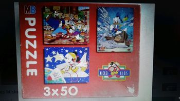 Puzzles Mickey 3x50 pièces