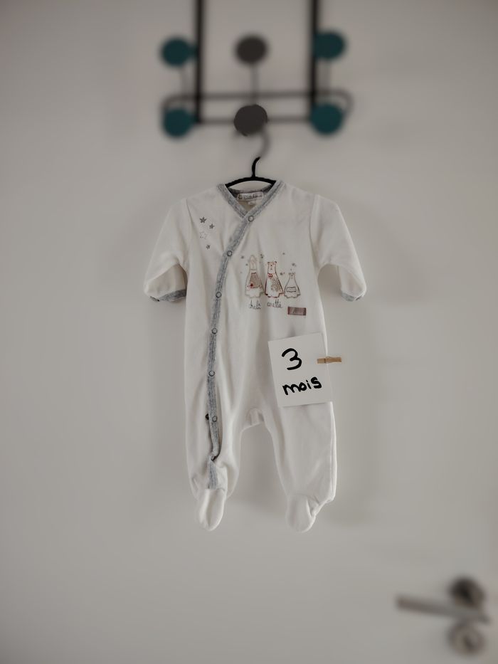 Pyjama 3 mois - mixte