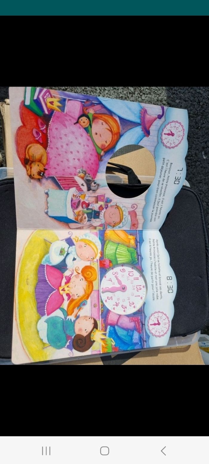 Livre pour apprendre à l'heure - photo numéro 2