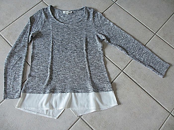 Pull effet 2 en 1 femme Grain de Malice - Taille S
