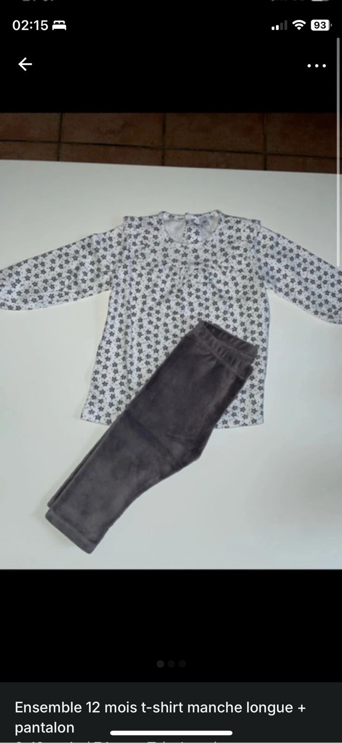 Ensemble bébé 12 mois - photo numéro 2