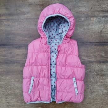 Doudoune sans manches réversible 