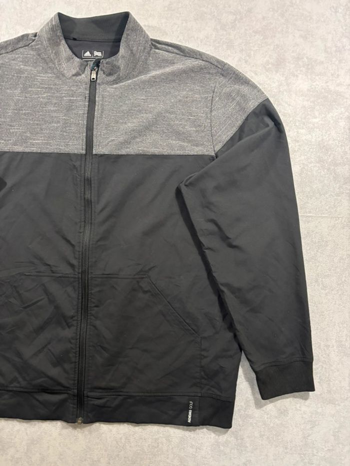 Veste Adidas Golf Taille XL noir et gris - photo numéro 3