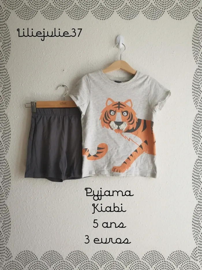 Pyjama Kiabi 5 ans