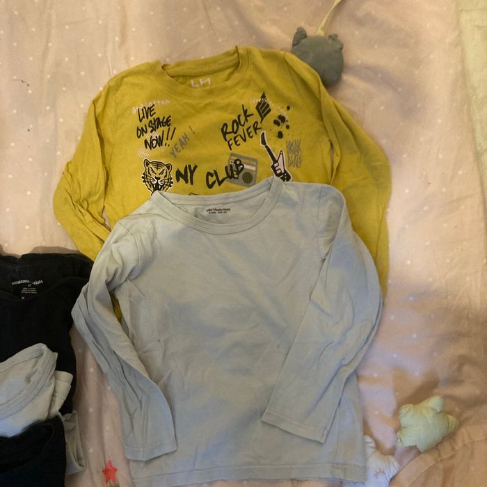 1 lot de 10 T. Shirt taille 4 ans - photo numéro 3