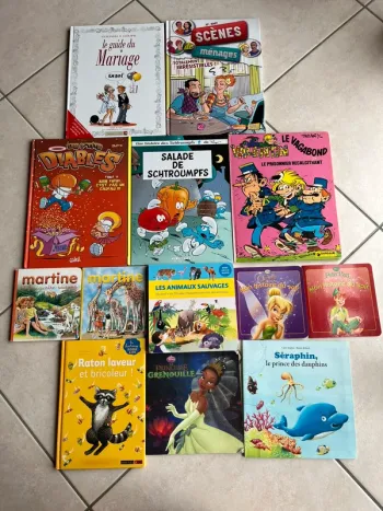 BD et livres enfants