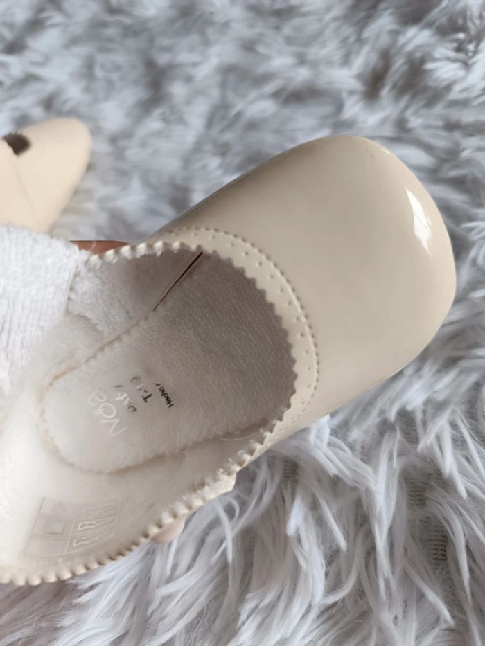Chaussures crème vernis P. 19 Noa Baby - photo numéro 9