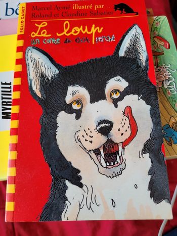 Livre Le loup Un Conte du chat perché