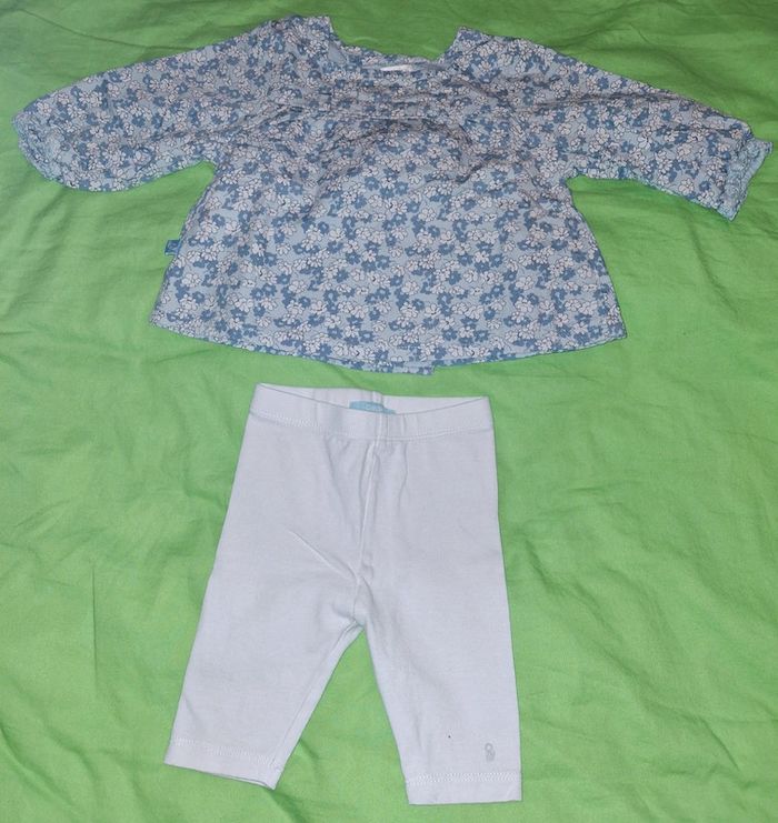 Ensemble 2 pièces fille 6 mois obaibi